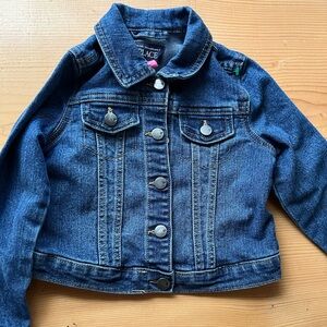 The Children's Place Denim Jean Jacket Girls Size 4T